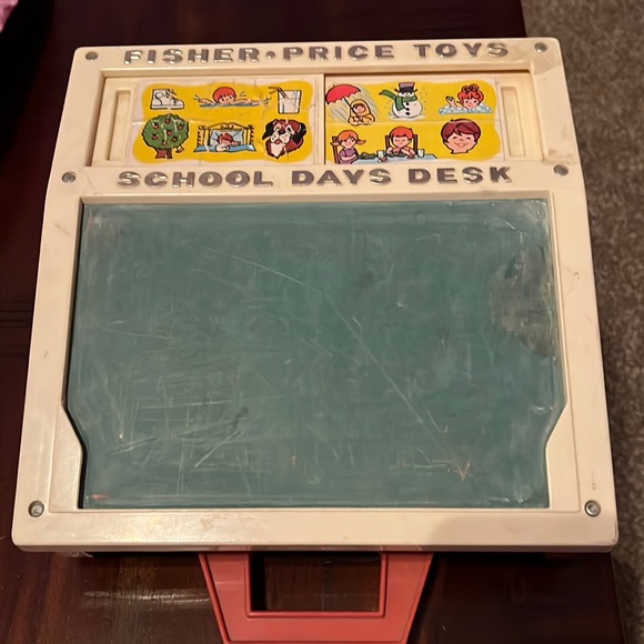 Fisher-Price | Toys | Vintage Fisher Price School Days Desk | Poshmark